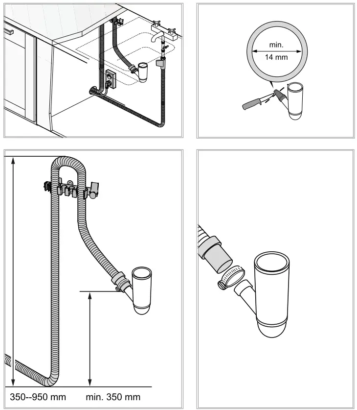 Hisense HS622E90BUK Dishwasher - fig 41