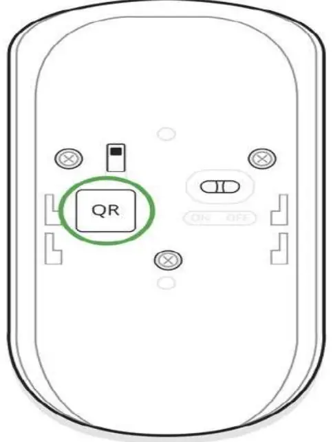 Connecting the Detector to the Ajax security system
