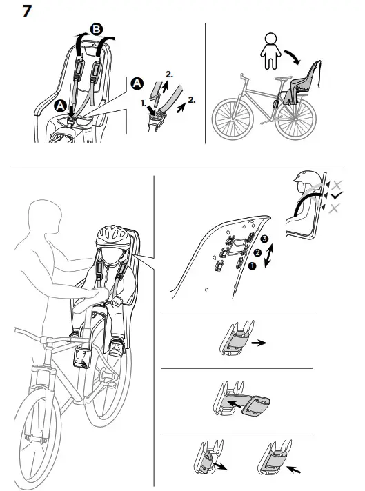 THULE 100109, 100110, 100111 RideAlong Lite Child Bike Seat - fig 17
