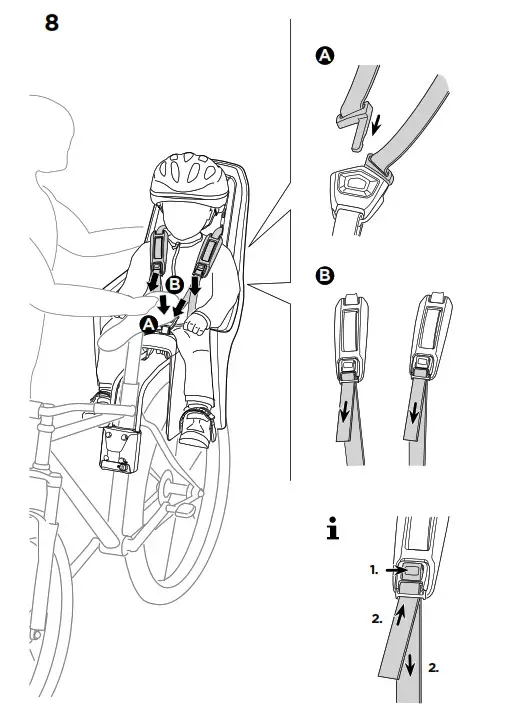 THULE 100109, 100110, 100111 RideAlong Lite Child Bike Seat - fig 19