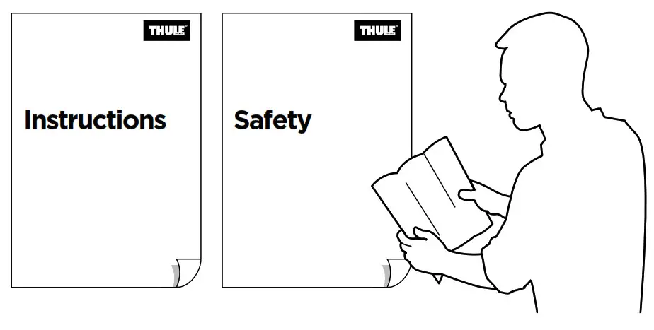 THULE 100109, 100110, 100111 RideAlong Lite Child Bike Seat - fig