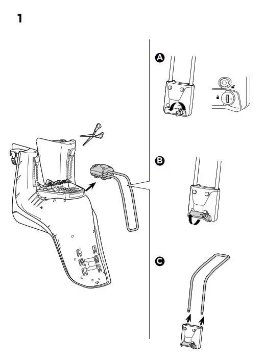 THULE 100109, 100110, 100111 RideAlong Lite Child Bike Seat - fig4