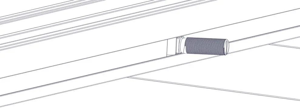 K2 systems 4000279 K2 Conduit Clamp CrossRail Kit User Guide - Determine which rail to attach the conduit