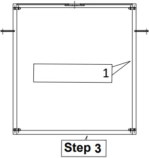 Hartford MX19081-4-P 4 Light Black Gold Small Island Pendant S3
