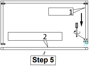 Hartford MX19081-4-P 4 Light Black Gold Small Island Pendant S5