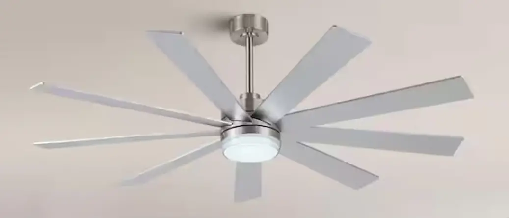 Wingbo Wbcf-bs01 Series Indoor Nickel Ceiling Fan Instruction Manual