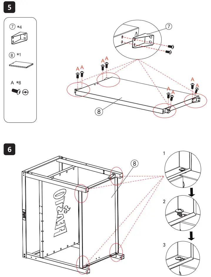 FEASTO 845001L Three Shelf Stainless Outdoor Movable Food Prep Grill Cart Table - Fig 2