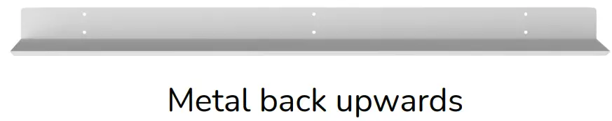 MH LONDON MH-ST-328 Billy Black Iron Floating Shelf - Fig 7