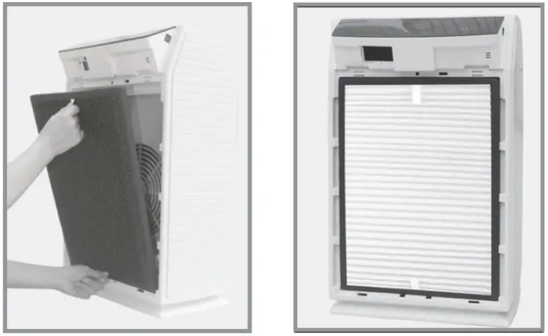 WDH C03 Air Purifier - filters 2