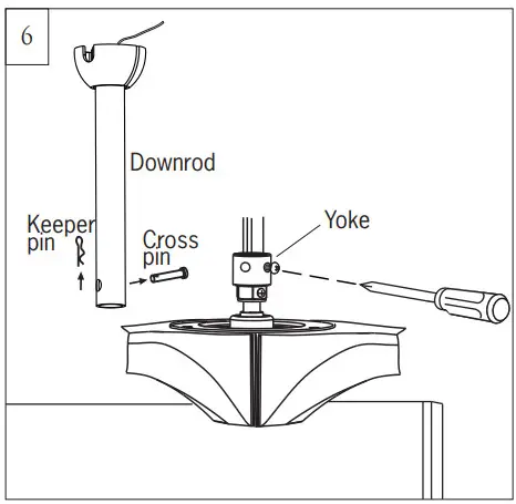 VISUAL COMFORT 3MAVR60XXX Series Ceiling Fan - fig 6