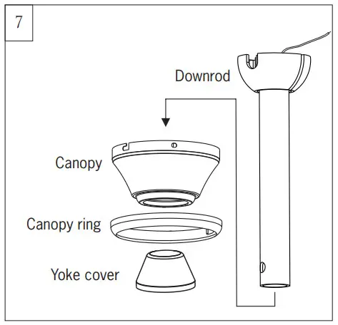 VISUAL COMFORT 3MAVR60XXX Series Ceiling Fan - fig 7