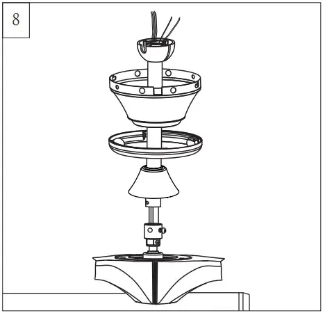 VISUAL COMFORT 3MAVR60XXX Series Ceiling Fan - fig 8