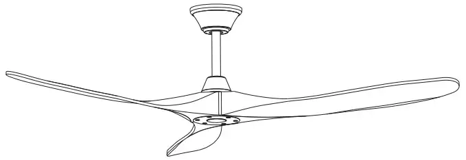 VISUAL COMFORT 3MAVR60XXX Series Ceiling Fan