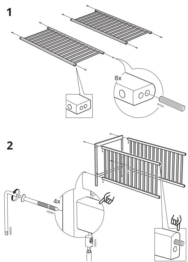 IKEA-SUNDVIK-Baby-Cot-product-3