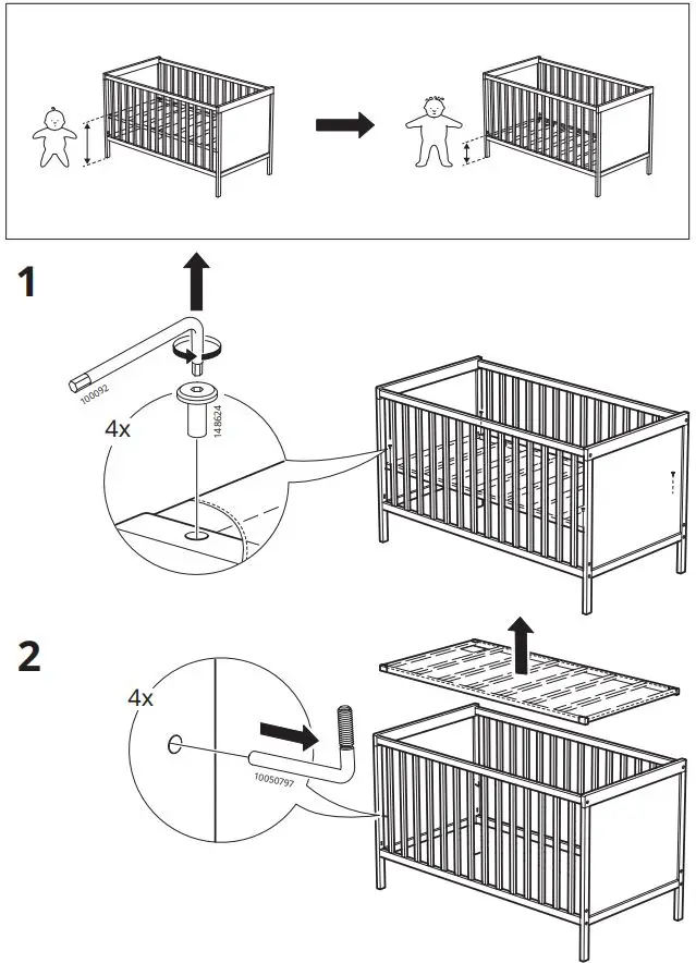 IKEA-SUNDVIK-Baby-Cot-product-7