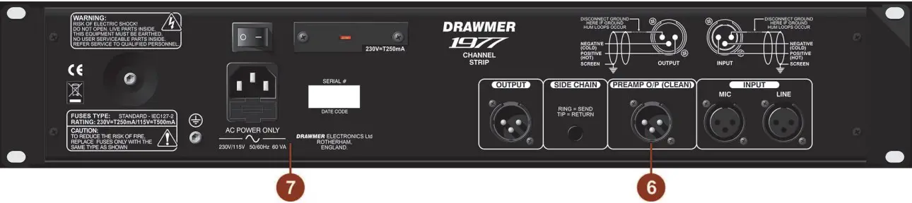 Rear And Power Connection