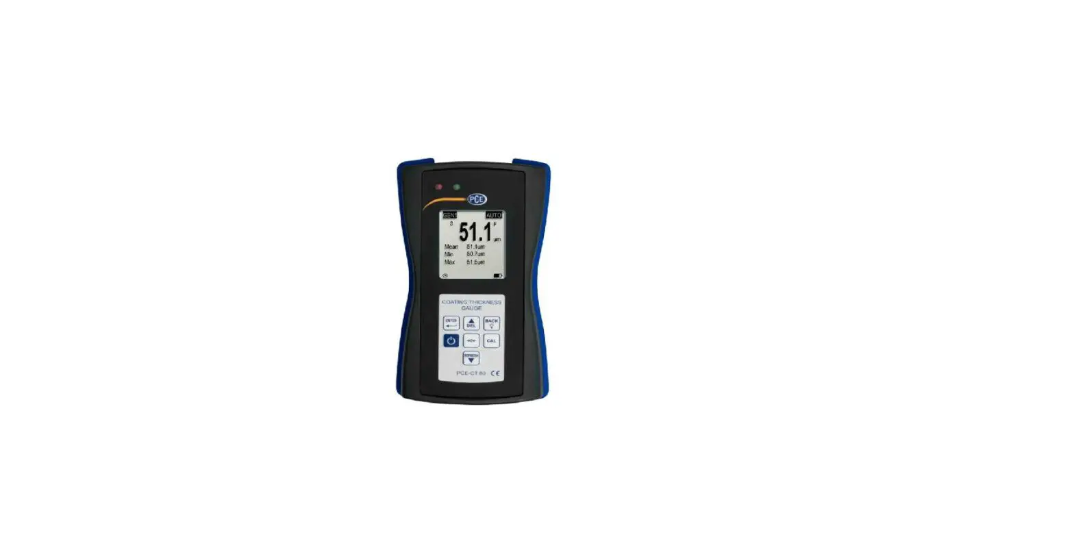 Pce Instruments Pce-ct 80 Material Thickness Gauge User Manual