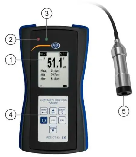 PCE-Instruments-PCE-CT-80-Material-Thickness-Gauge-fig-2