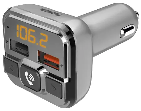 hama 00014170 FM Transmitter with Bluetooth Function