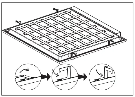 PORTOR LIGHTING PT-BLP6-24 2x4 LED Flat Panel Light - POWER SUPPLY1
