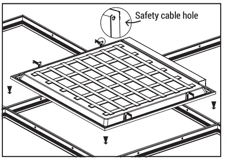 PORTOR LIGHTING PT-BLP6-24 2x4 LED Flat Panel Light - POWER SUPPLY2