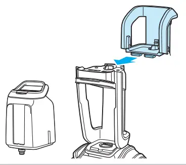 Bissell 3670F Revolution HydroSteam Carpet and Upholstery Cleaner - Assembly