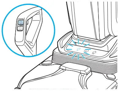 Bissell 3670F Revolution HydroSteam Carpet and Upholstery Cleaner - Dry