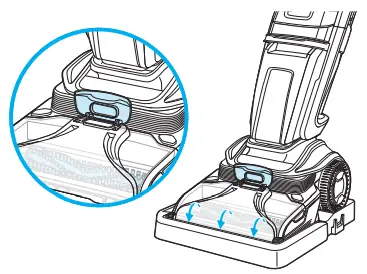 Bissell 3670F Revolution HydroSteam Carpet and Upholstery Cleaner - Emptying 14