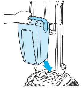 Bissell 3670F Revolution HydroSteam Carpet and Upholstery Cleaner - Emptying 5