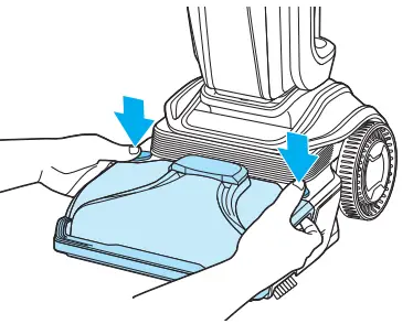 Bissell 3670F Revolution HydroSteam Carpet and Upholstery Cleaner - Emptying 6