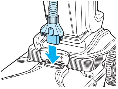 Bissell 3670F Revolution HydroSteam Carpet and Upholstery Cleaner - Hose 1