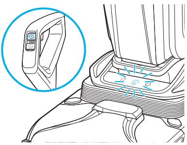 Bissell 3670F Revolution HydroSteam Carpet and Upholstery Cleaner - Mode