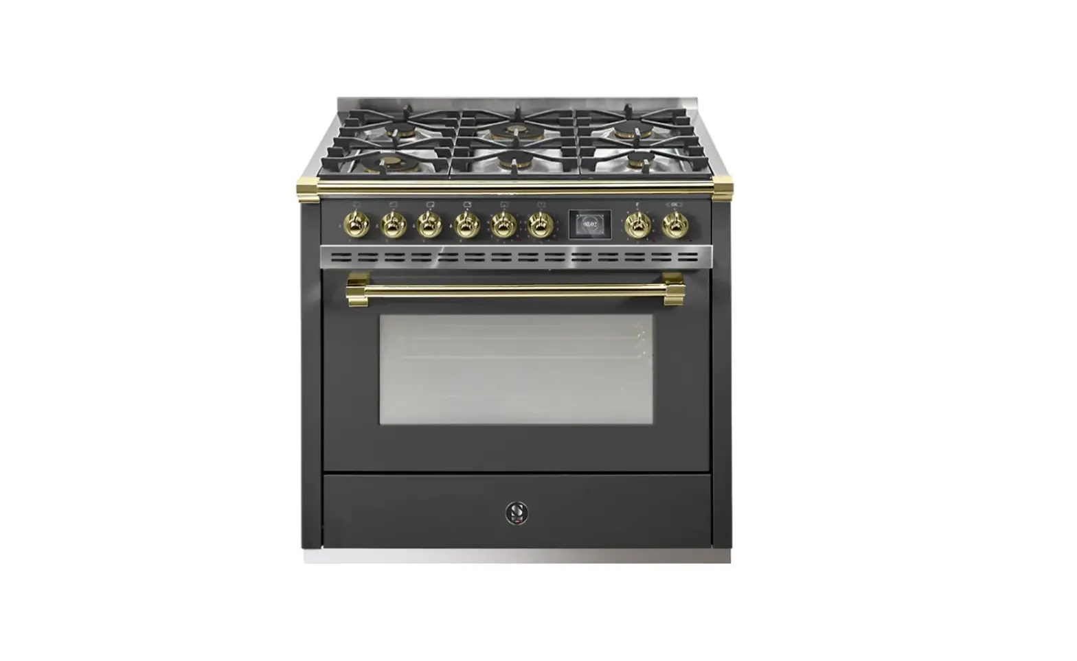 Steel Aq9s-6w-an-o Ascot 90cm Dual Fuel Freestanding Cooker Owner's Manual