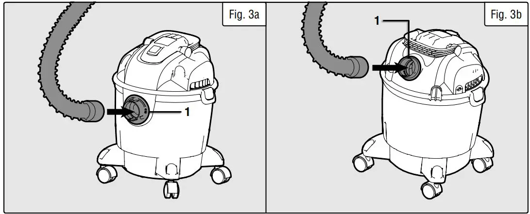 WEN VC4710 Portable Wet or Dry Utility Vacuum Cleaner Instruction Manual - Fig 3