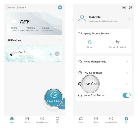 Owltron R1 4MP Smart Camera - fig ss