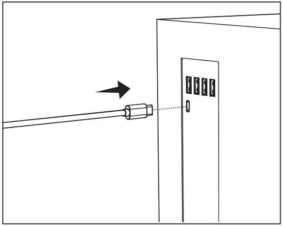 DEZCTOP AC K003 USB Type C 7 In 1 Hub - USB - C port