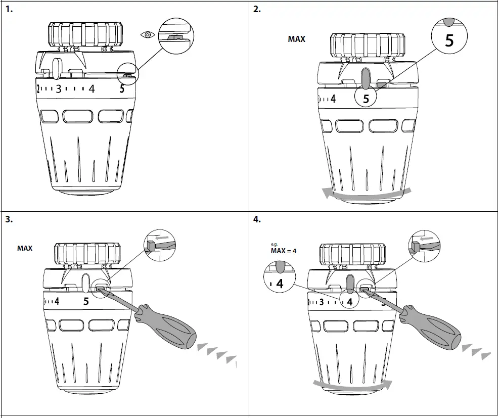 Danfoss Regus RA nut Thermostatic Sensors-FIG-3