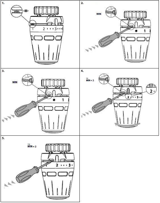 Danfoss Regus RA nut Thermostatic Sensors-FIG-5