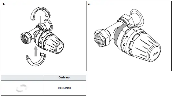 Danfoss Regus RA nut Thermostatic Sensors-FIG-7