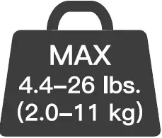 ERGOAV ERDGM2-01B Gas Spring Mount 01