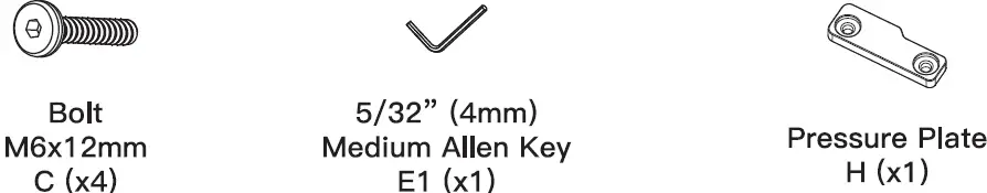 ERGOAV ERDGM2-01B Gas Spring Mount 09