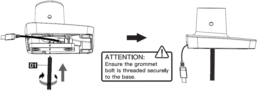ERGOAV ERDGM2-01B Gas Spring Mount 18
