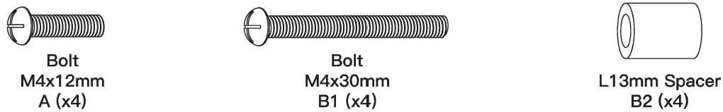 ERGOAV ERDGM2-01B Gas Spring Mount 28