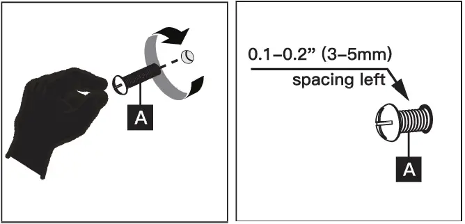 ERGOAV ERDGM2-01B Gas Spring Mount 30