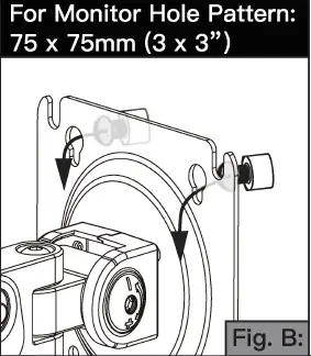 ERGOAV ERDGM2-01B Gas Spring Mount 37