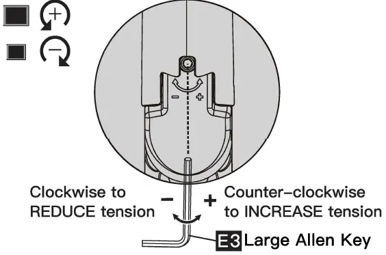 ERGOAV ERDGM2-01B Gas Spring Mount 42