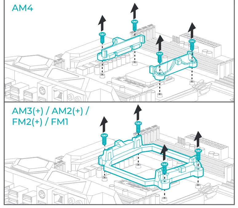 Iceberg Thermal IceSLEET G6 Stealth Unique Air Cooler - AMD 2