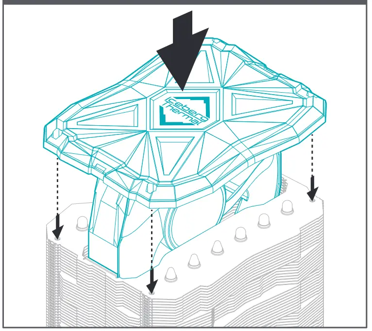 Iceberg Thermal IceSLEET G6 Stealth Unique Air Cooler - Step 4
