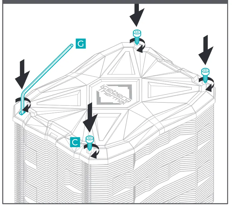 Iceberg Thermal IceSLEET G6 Stealth Unique Air Cooler - Step 5