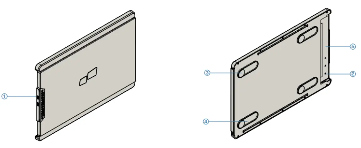 Mobile Pixels Trio, Trio Max - Monitor